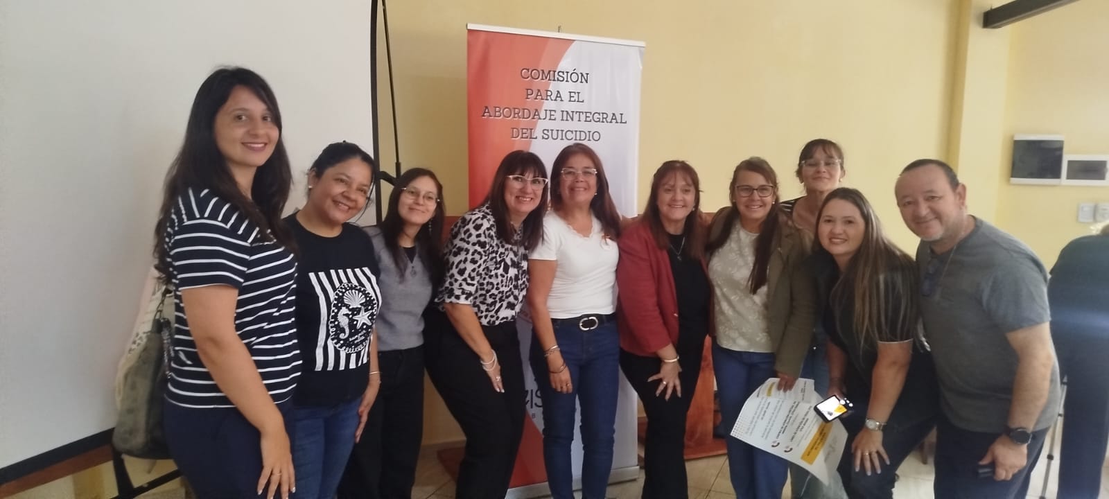 La Comisión para el Abordaje Integral del Suicidio de Misiones capacitó a docentes sobre prevención en Eldorado y Puerto Esperanza 3
